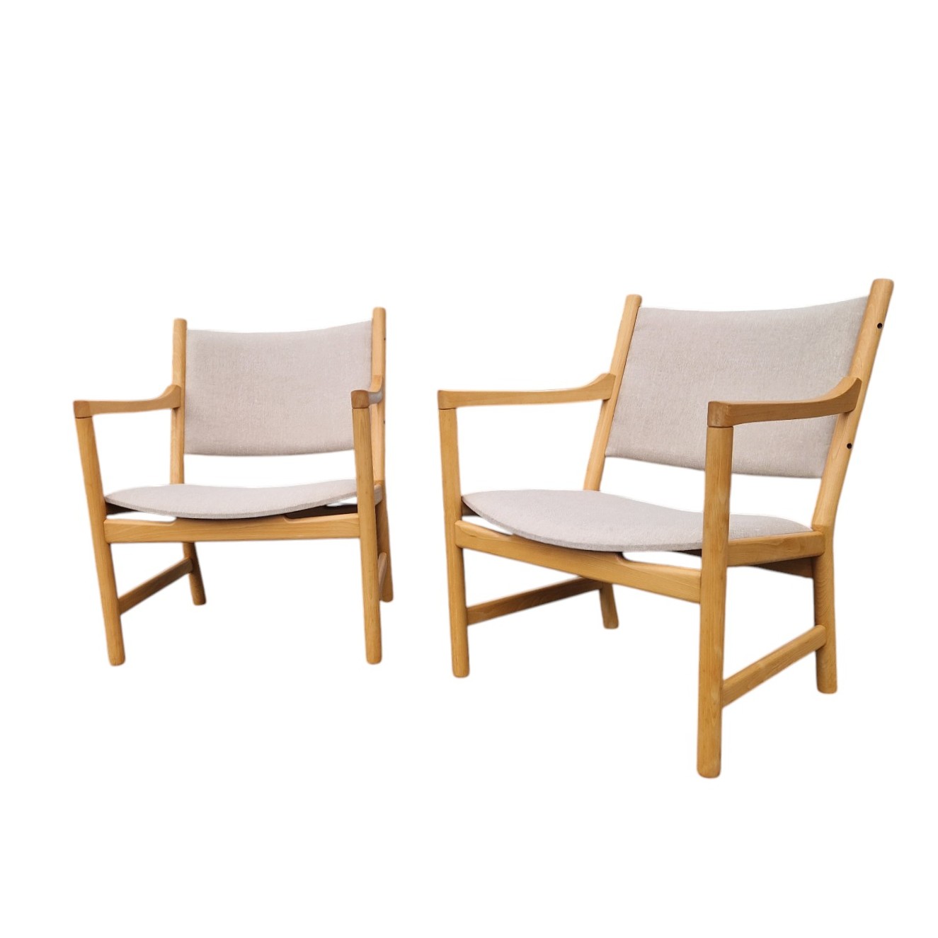 Paire de fauteuils CH 52, Hans Wegner