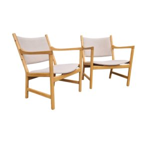 Paire de fauteuils CH 52, Hans Wegner