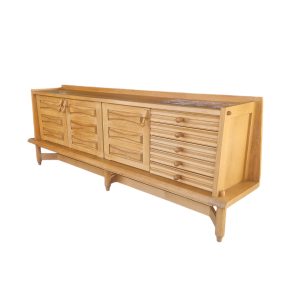 Importante-enfilade-en-chene-clair-Guillerme-et-Chambron