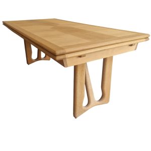 Table à l'italienne en chêne clair Guillerme et Chambron