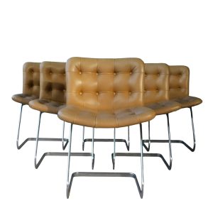 Set de six chaises vintage Robert Haussmann